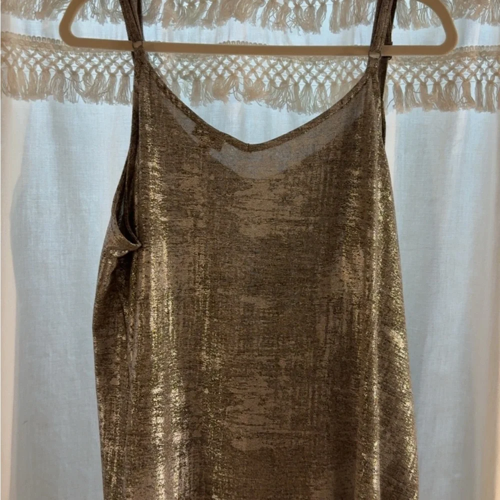Torrid Shimmering Gray Camisole - Picture 3 of 4